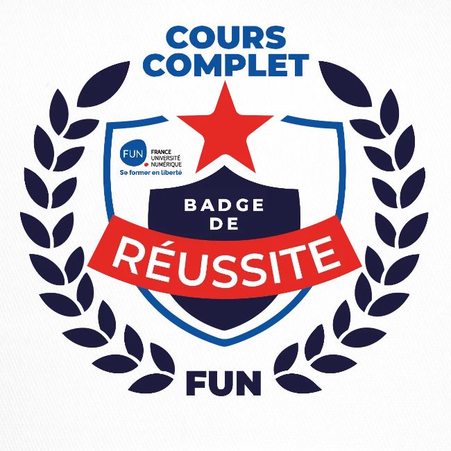 Concept badge de réussite