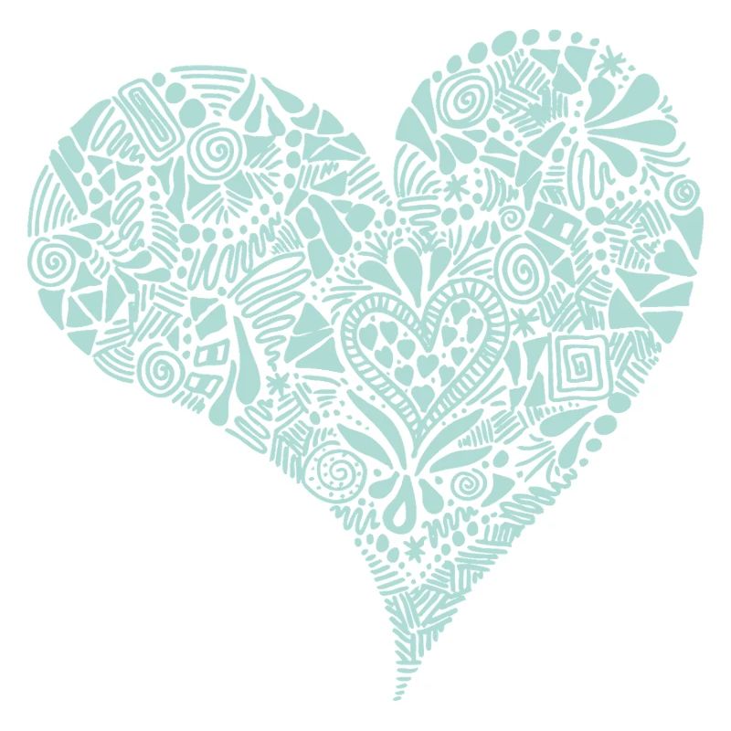 Herz - Valentinstag - Geschenk - Retro