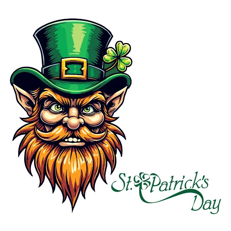 Leprechaun St. Patrick's Day - Irish Happiness