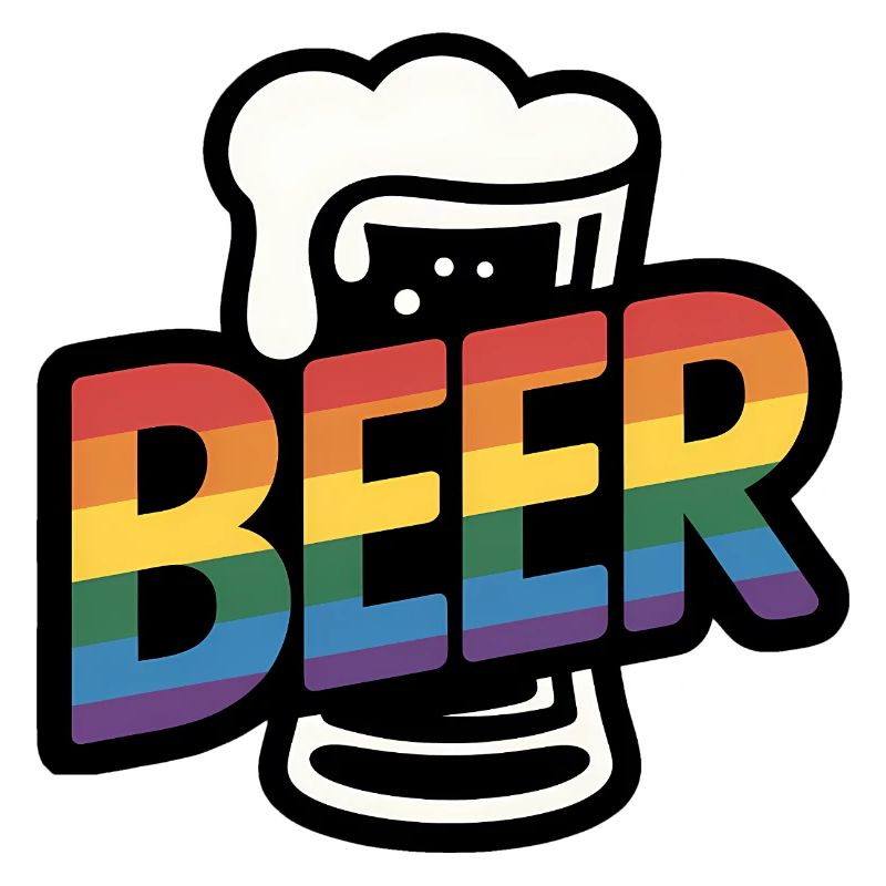 Queer Beer - Cool Beer Logo