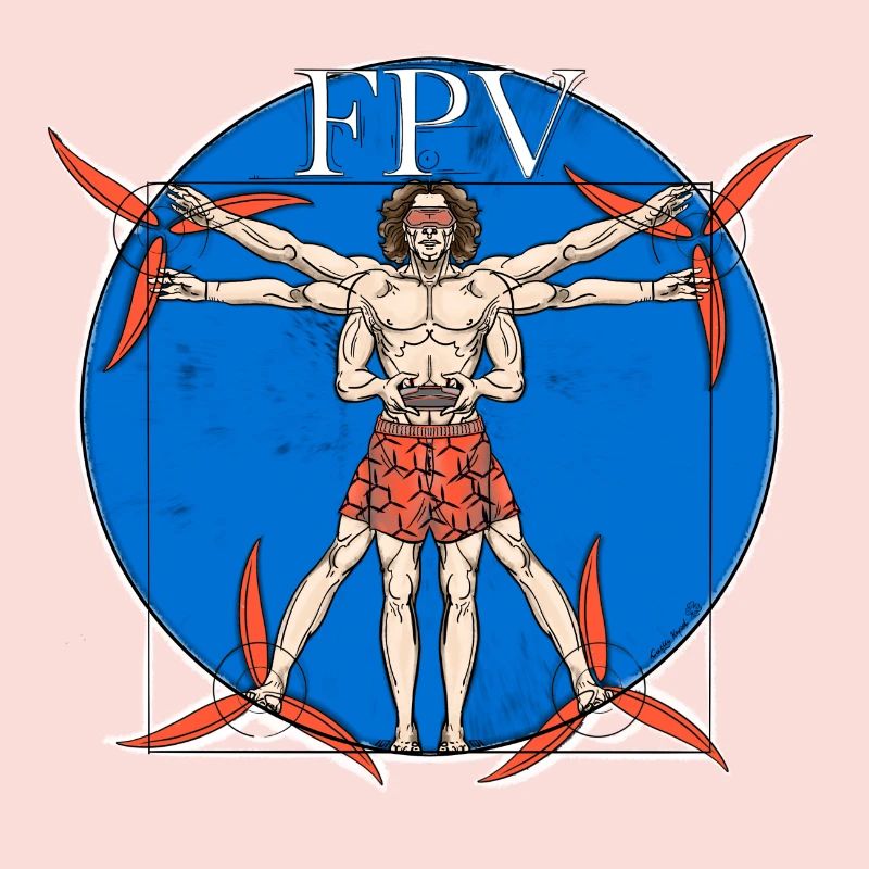 Davinci fpv drone / racing drone / pilot drone