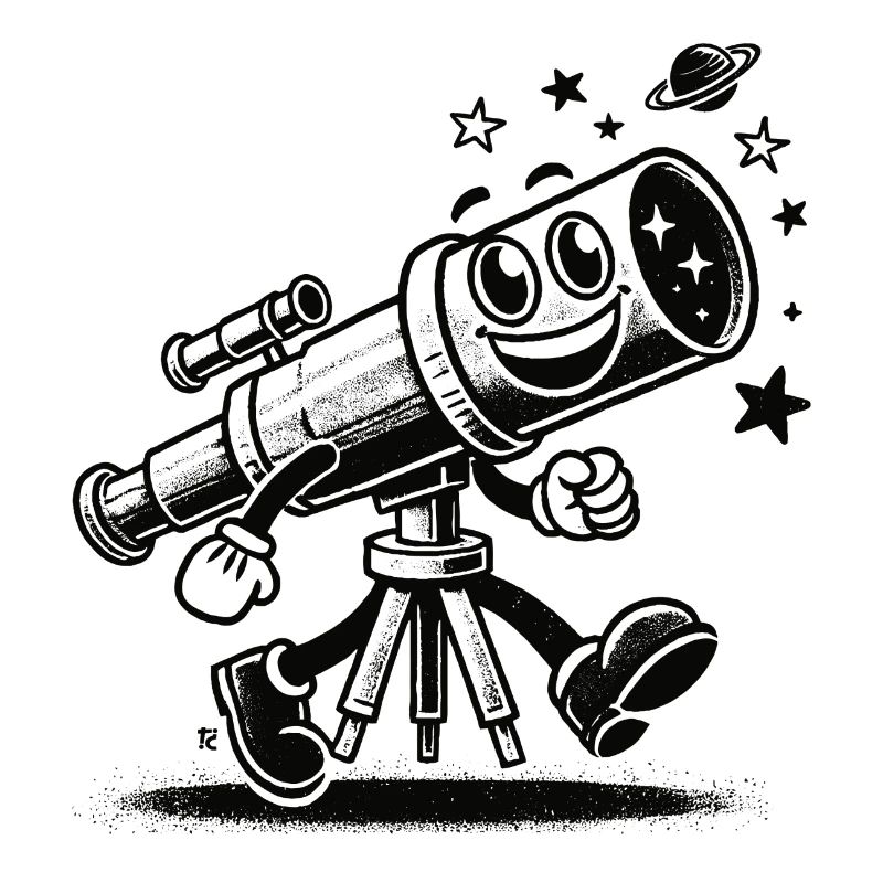 Walking telescope