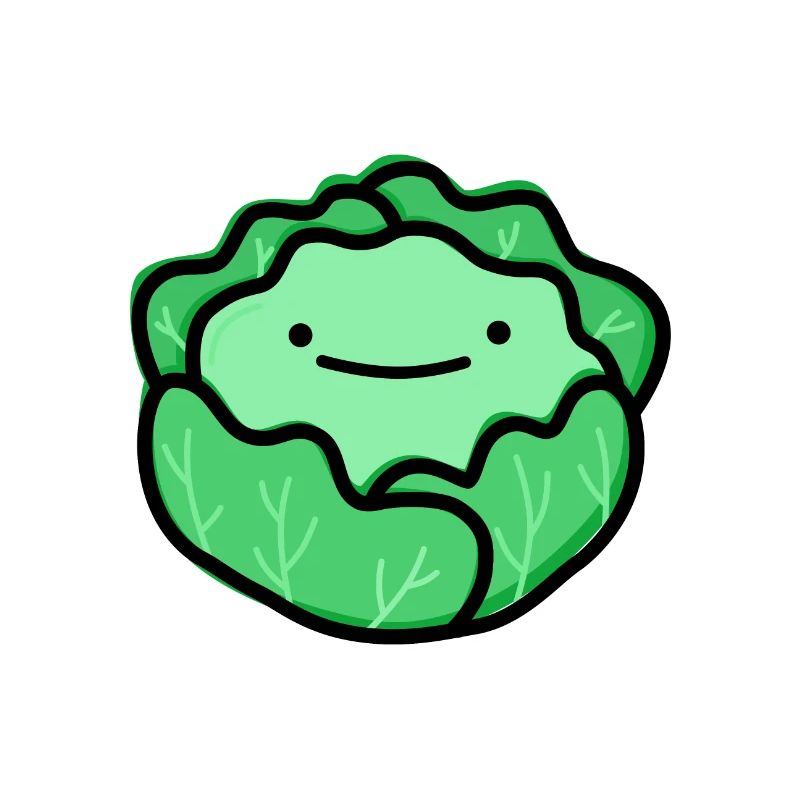 Cute lettuce