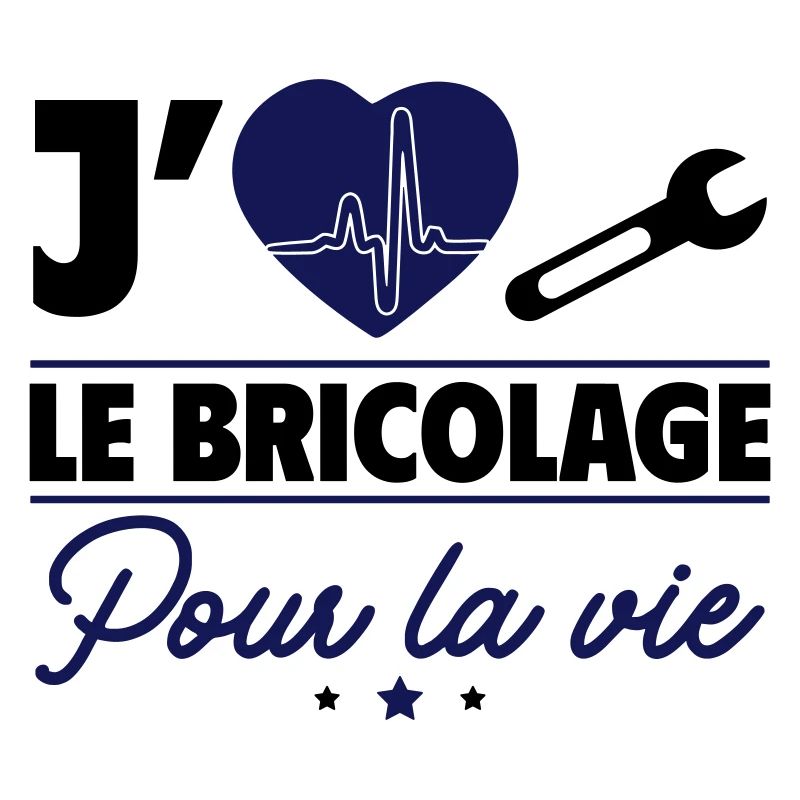 J'aime le bricolage, bricoleur, bricoleuse