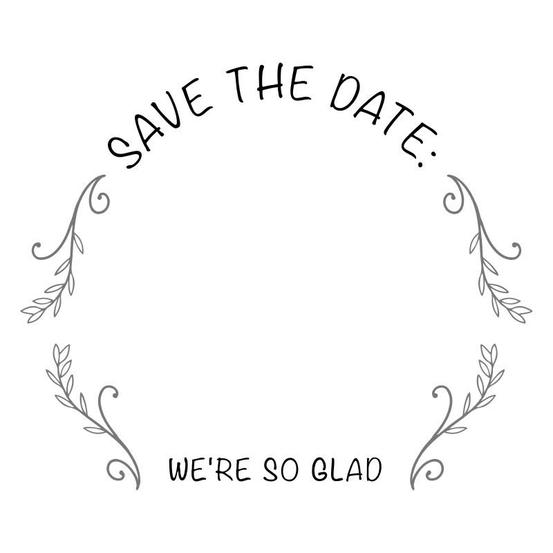 SAVE THE DATE | Indique la date.