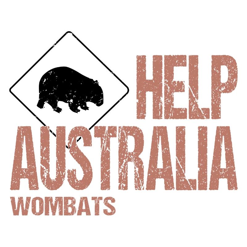 HELP AUSTRALIA WOMBATS