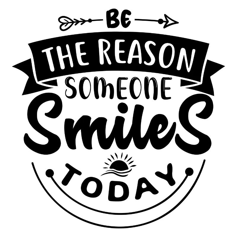 Sei der Grund warum ein anderer lächelt
