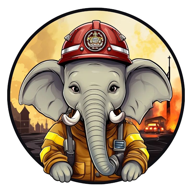 Brigade de pompiers d’éléphants