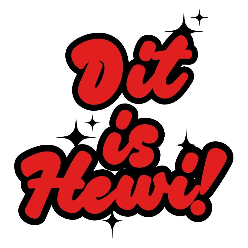 Dit Is Hewi – Lustiges Berliner Sprüche Design
