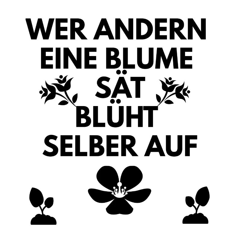 Blumen Spruch