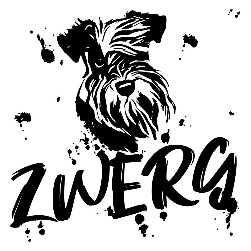 Zwergschnauzer / Schnauzer - Comic Design Geschenk