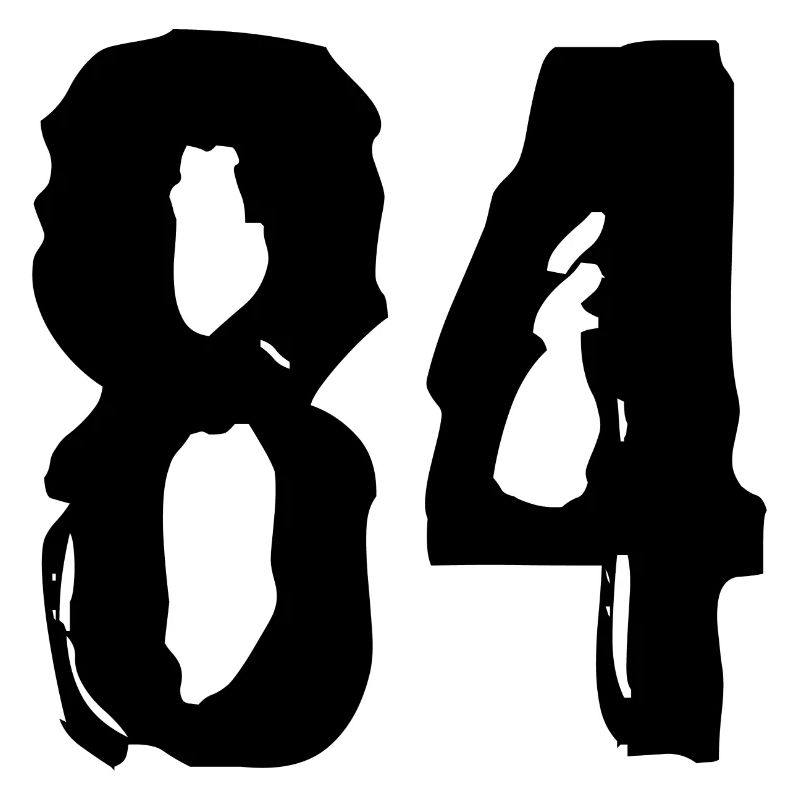 Maillot à 84 numéros