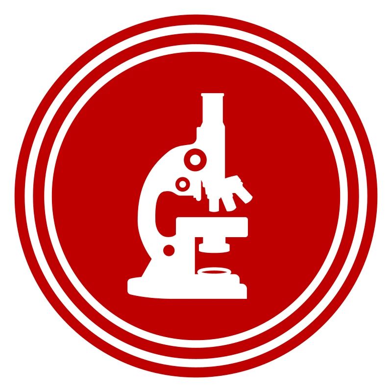 Icône d’icône de microscope