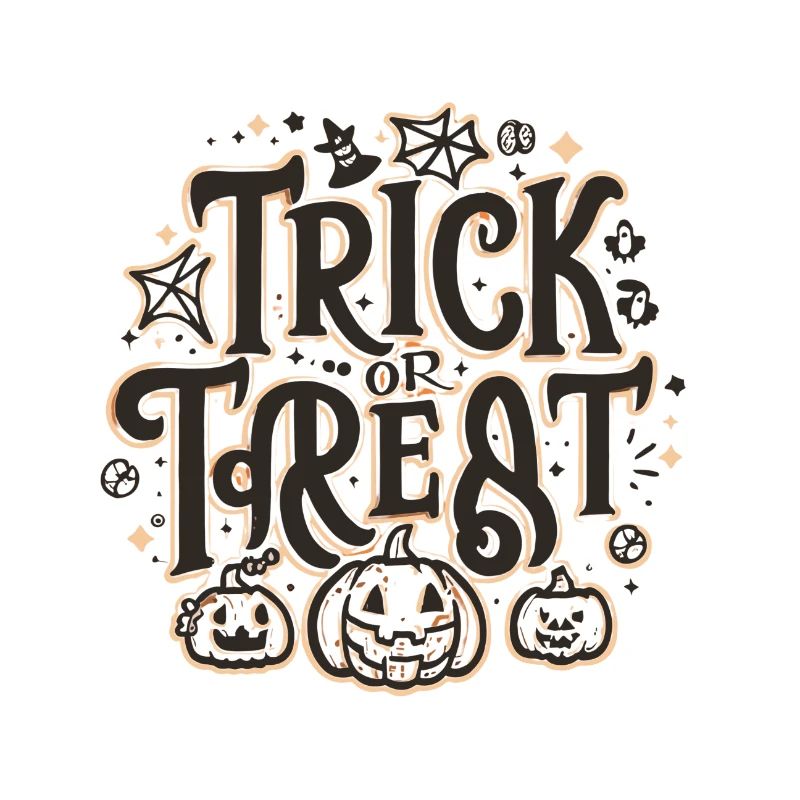 Trick or Treat Süßes oder Saures