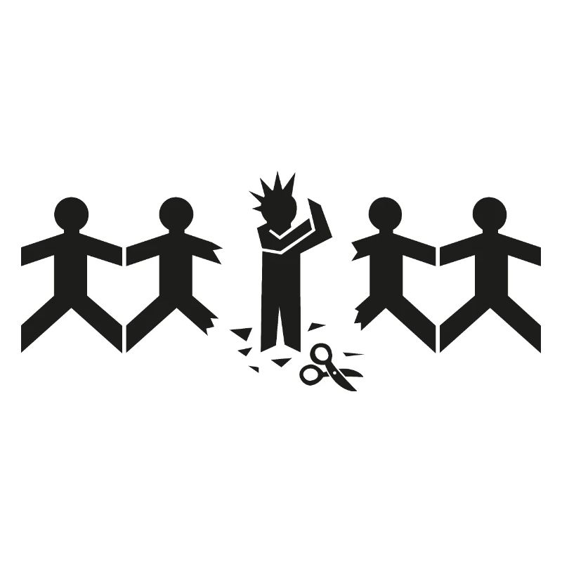 Punk Strichmännchen | Coole Geschenkidee