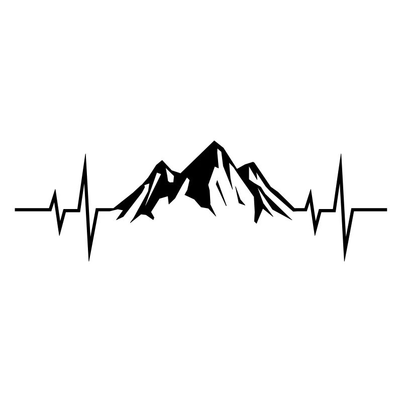 Mountains puls symbol frequency