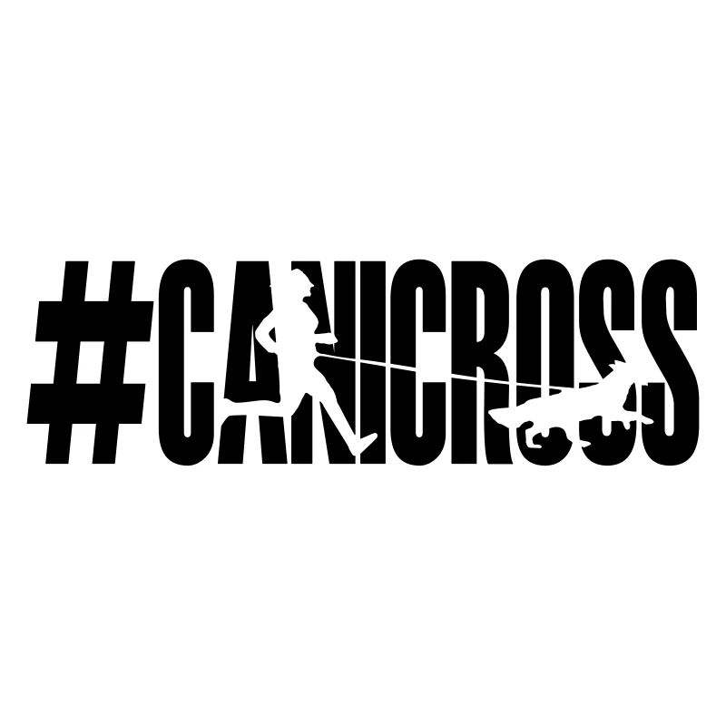 Lettrage en canicross