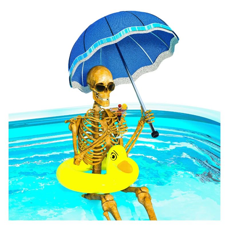 Sensenmann im Urlaub
