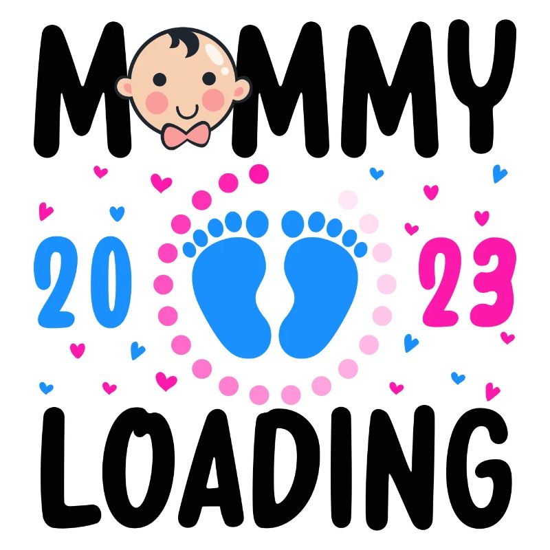 Mama loading 2023, werdende Mutter 2023
