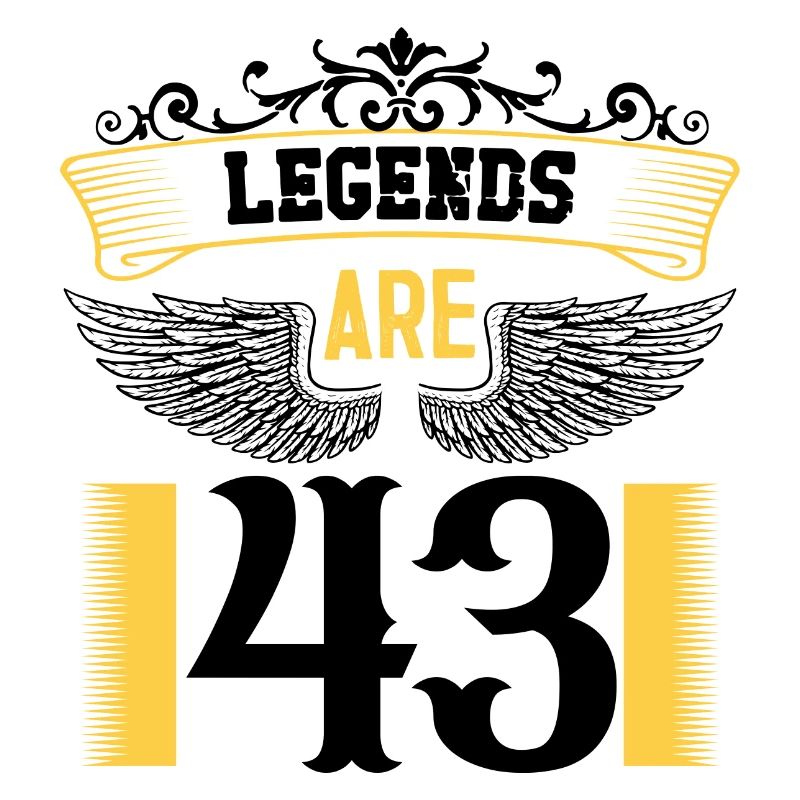 Les légendes ont 43 ans, 43 ans d’anniversaire