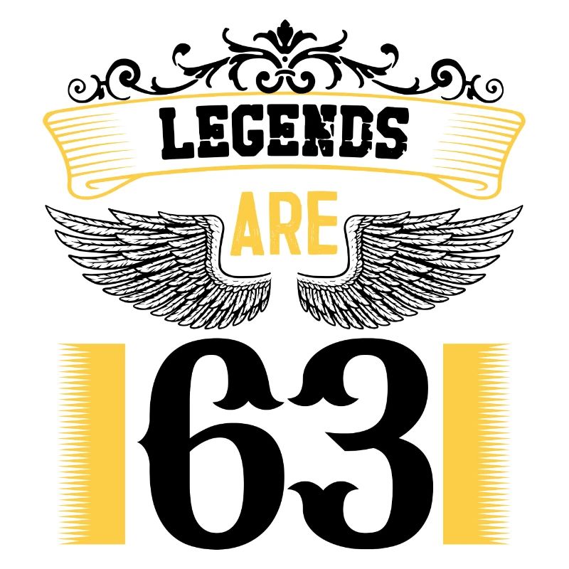Les légendes ont 63 ans, 63 ans d’anniversaire