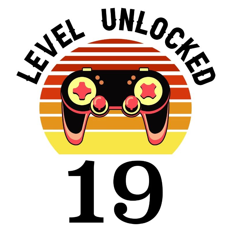 Level 19 unlocked 19 Birthday 19 years old