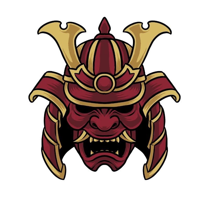 Samurai Warrior Mask