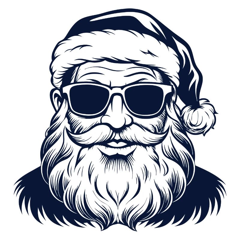 Weihnachtsmann Cool Santa