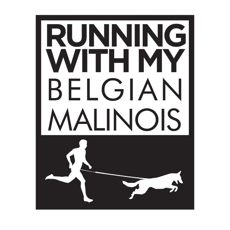 Belgian malinois running shirt