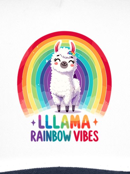 Llama Rainbow Vibes