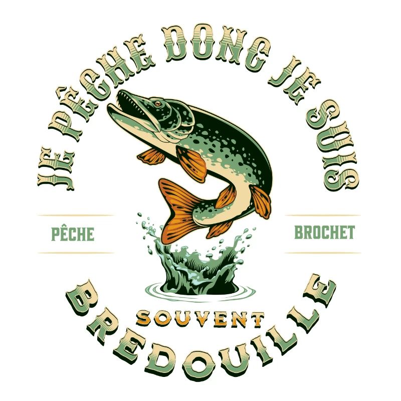 pêche souvent bredouille, cadeau pour pecheur