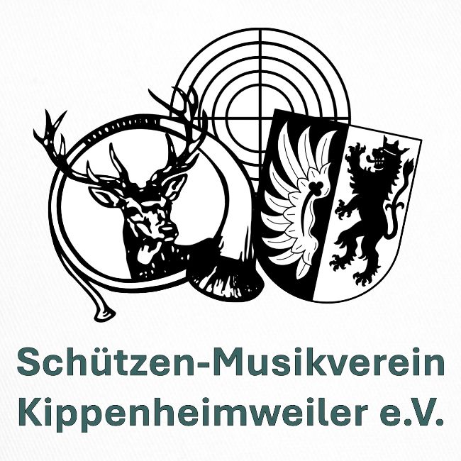Logo mit Schriftzug grün (gerade, zusammen unten)