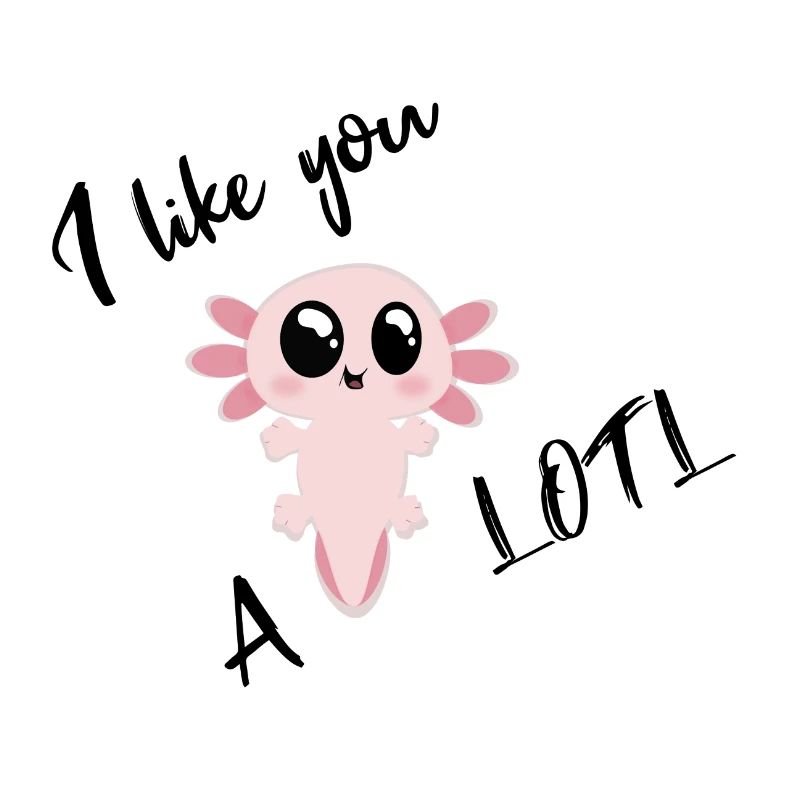 süsses Axolotl