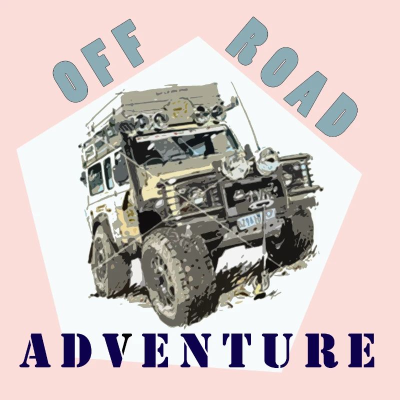 Offroad-Auto Oldtimer alter Retro-Klassiker