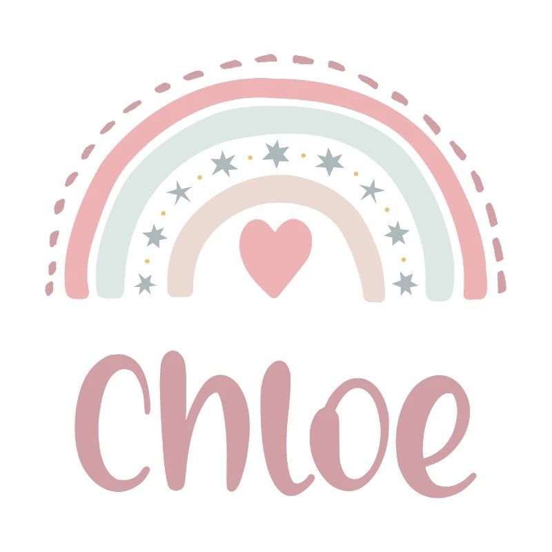 Chloe Name Regenbogen
