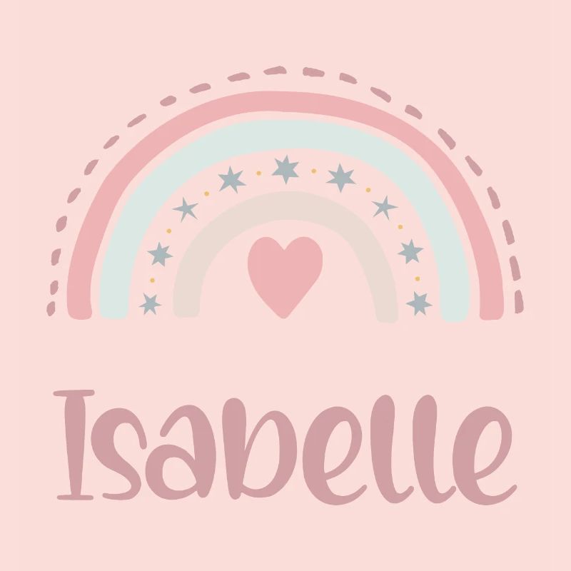 Isabelle Name Regenbogen