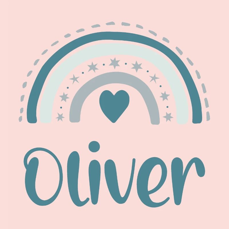 Oliver Name Rainbow