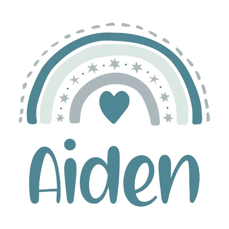 Aiden Name Rainbow