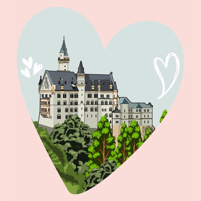 Château de Neuschwanstein // Illustration