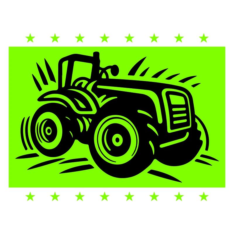 Tractor Farmer Farmer Icon