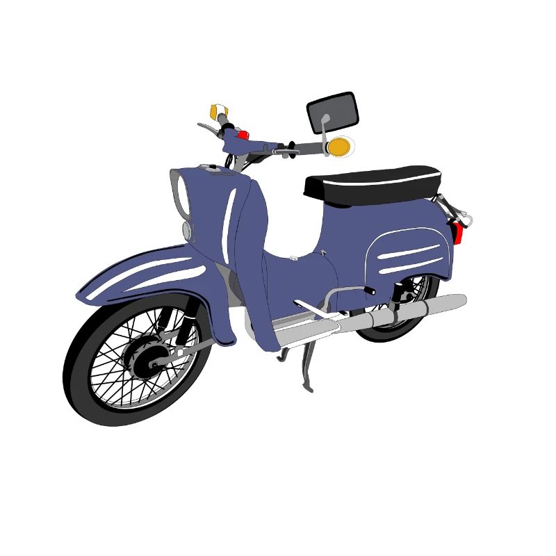 Simson Swallow blue