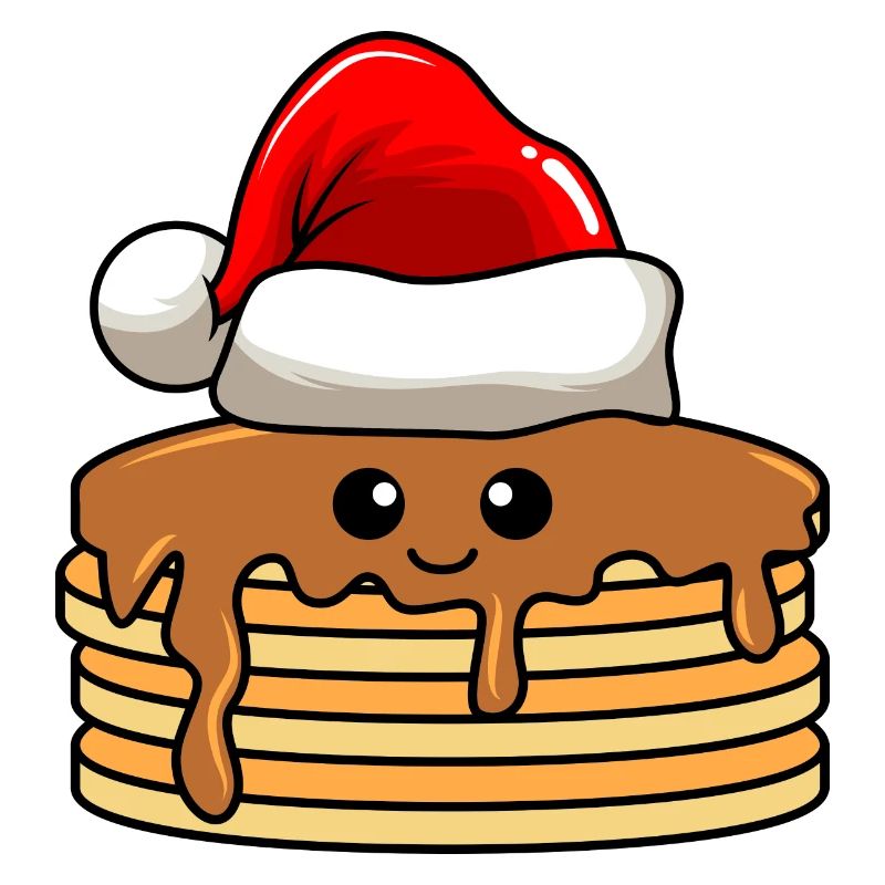 Pancake Christmas Comic Xmas