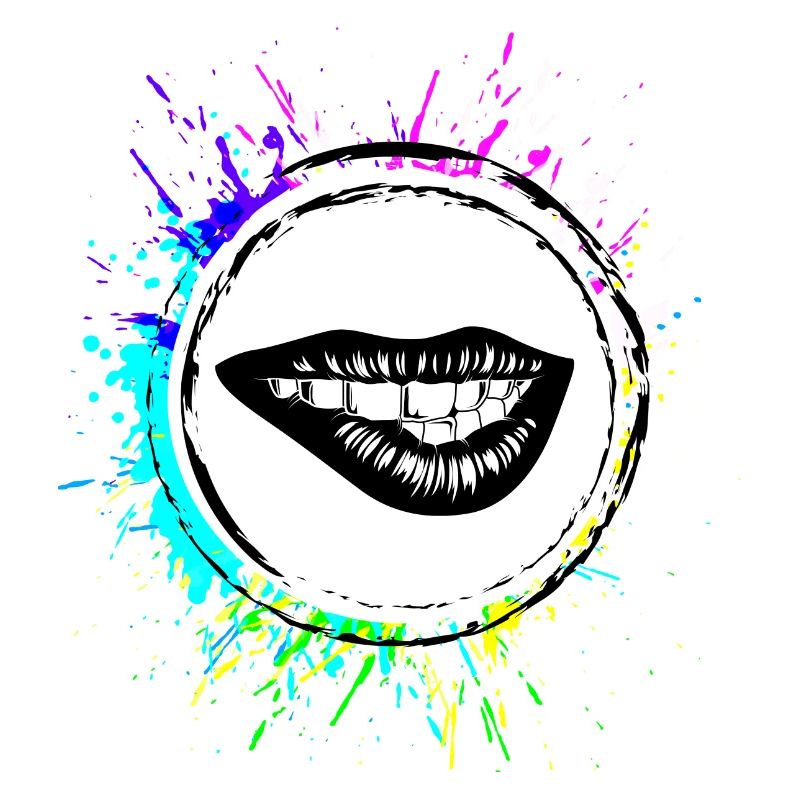 Lips symbol Beauty