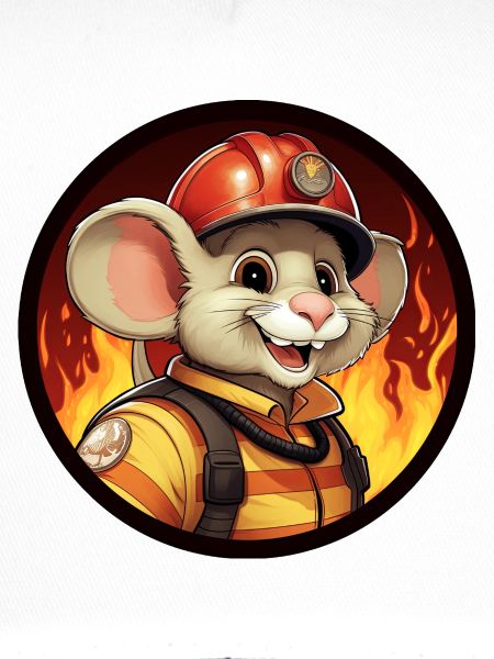 Souris pompier