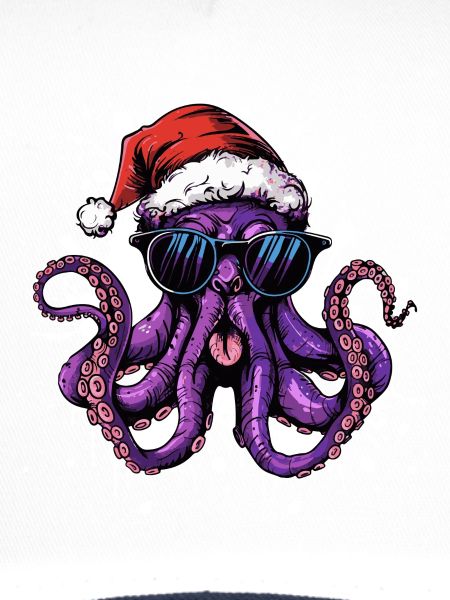 Octopus Christmas Funny