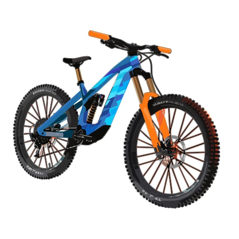 Design de VTT cool dans le style polygonal