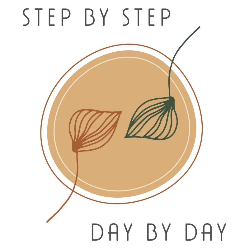 step by step day by day