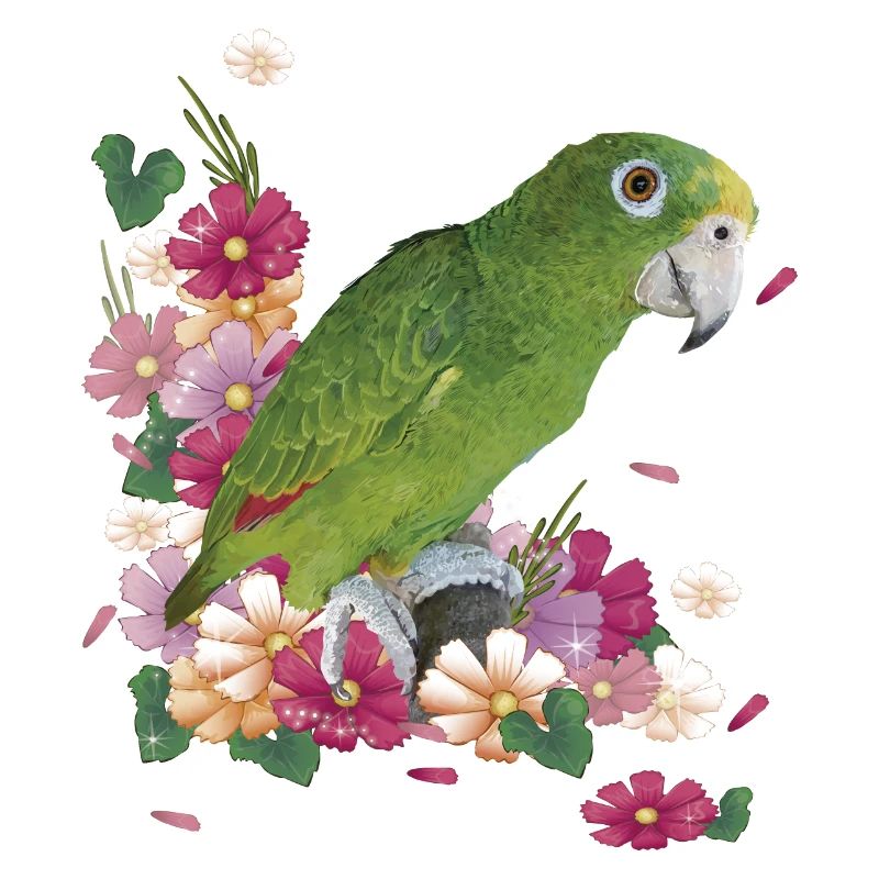 Der Amazonas-Königspapagei
