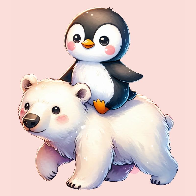 Penguin and Polar Bear Gift