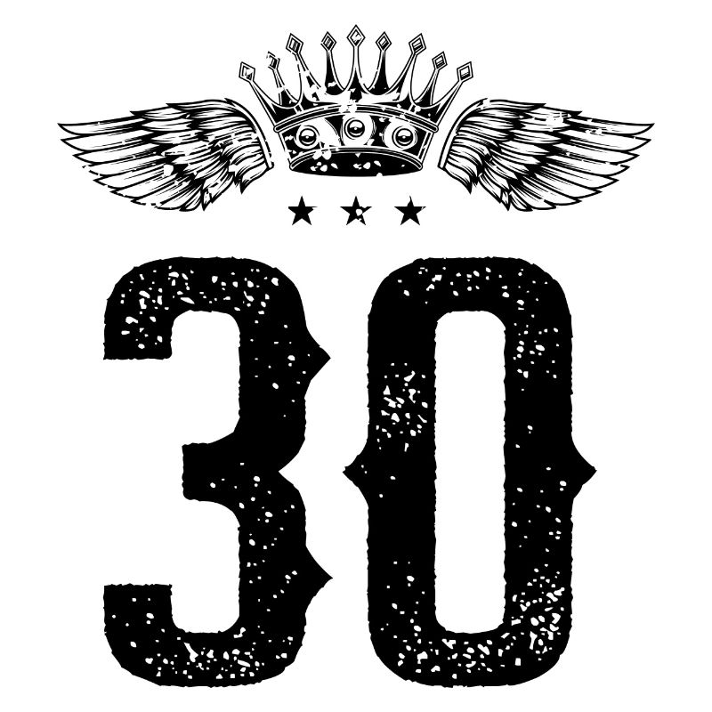 30 Zahl Krone
